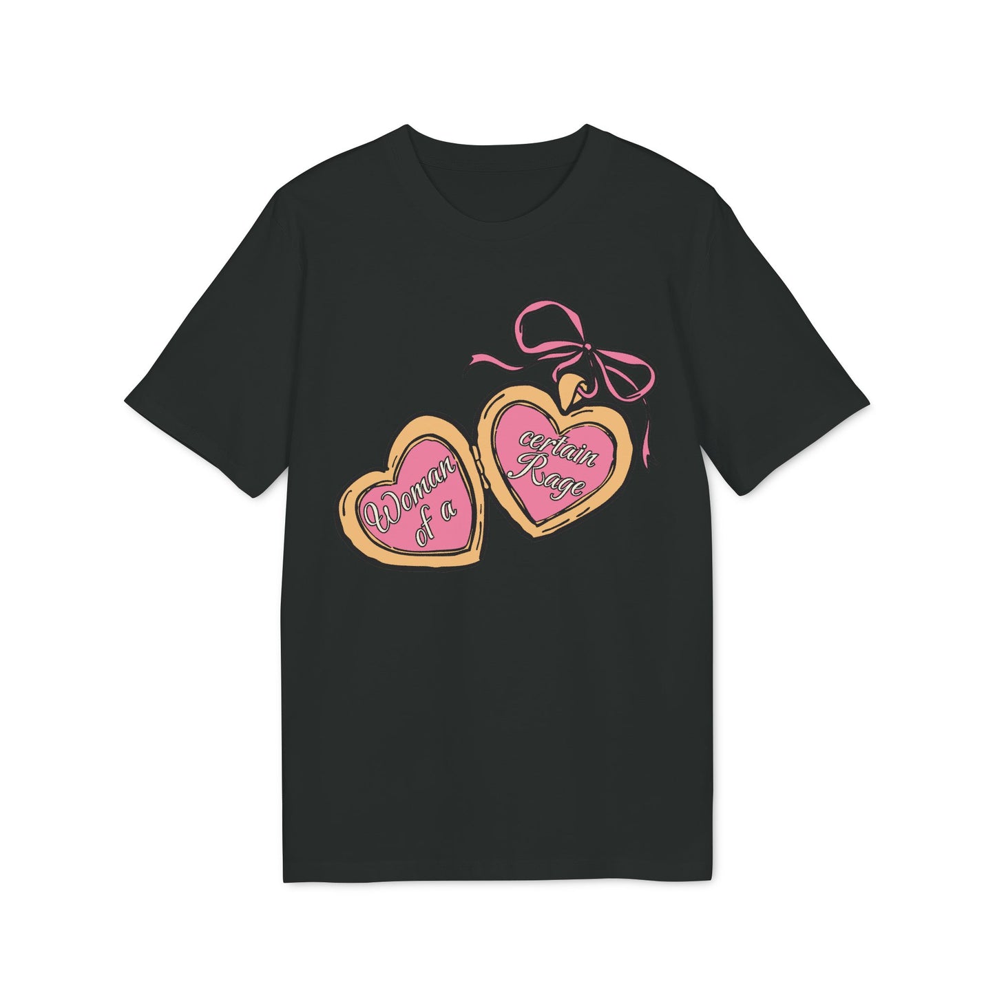 Women's Rage Heart Locket – Bio Unisex T-Shirt