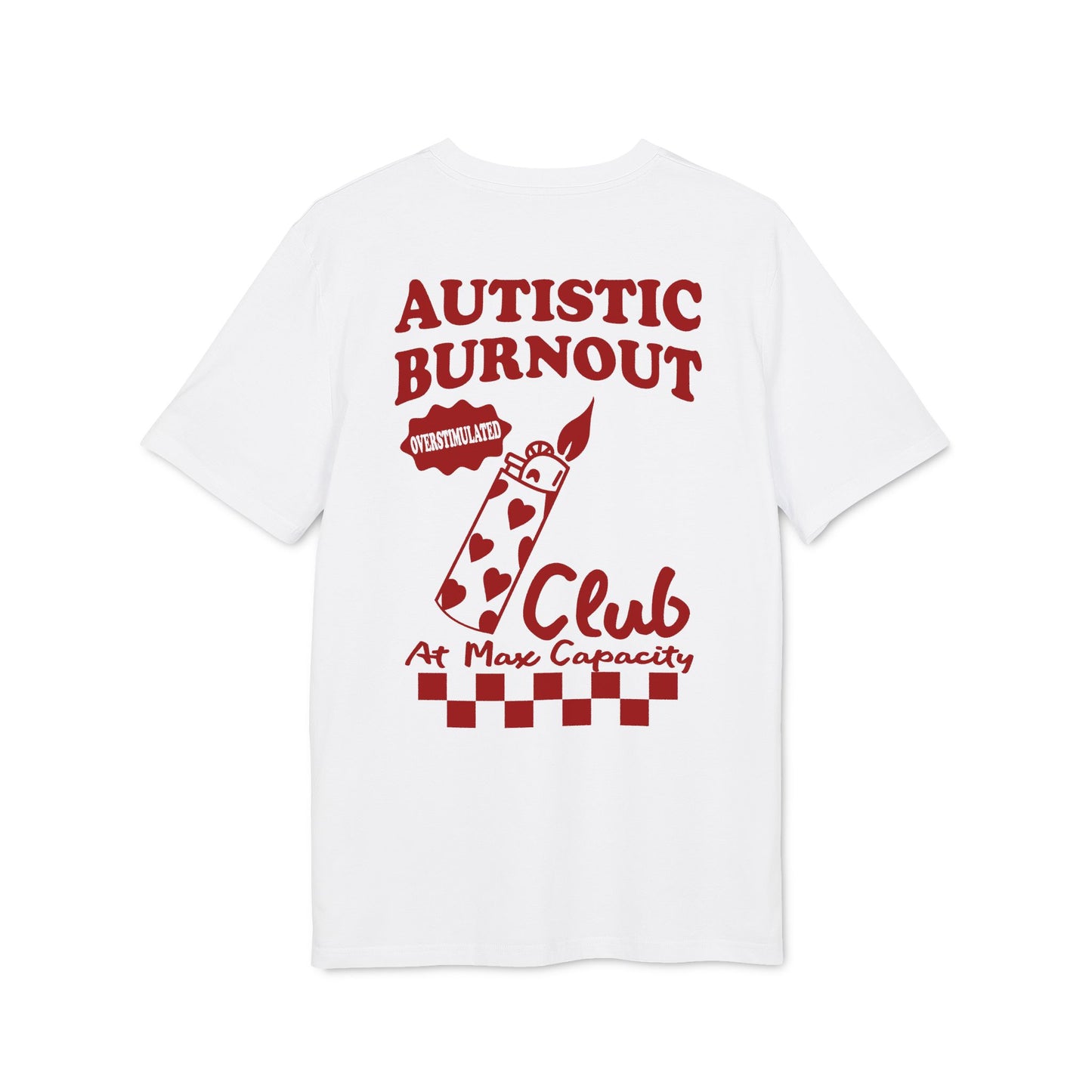 Autistic Burnout Club – Bio Unisex T-Shirt