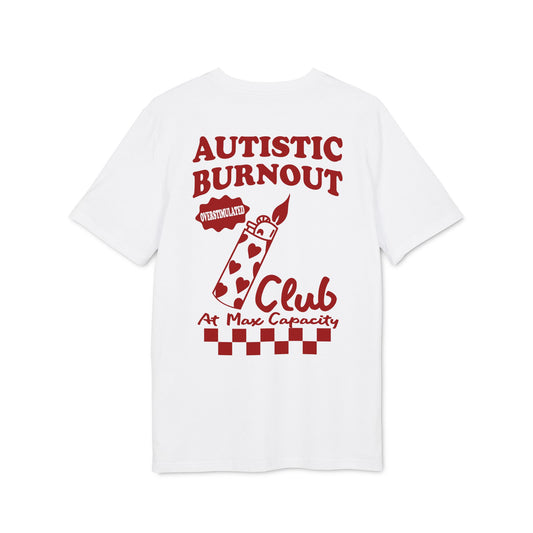 Autistic Burnout Club – Bio Unisex T-Shirt