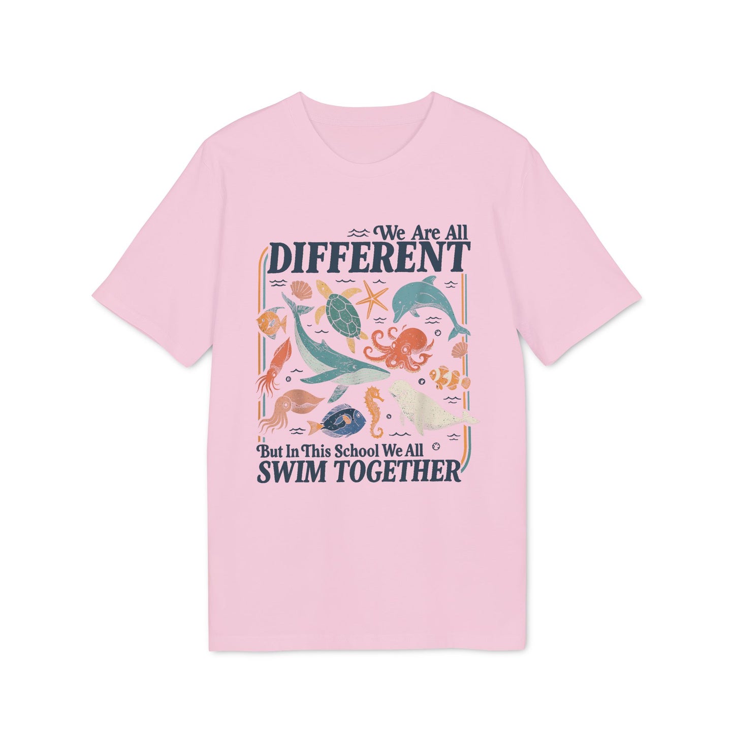 We All Swim Together – Bio Unisex T-Shirt