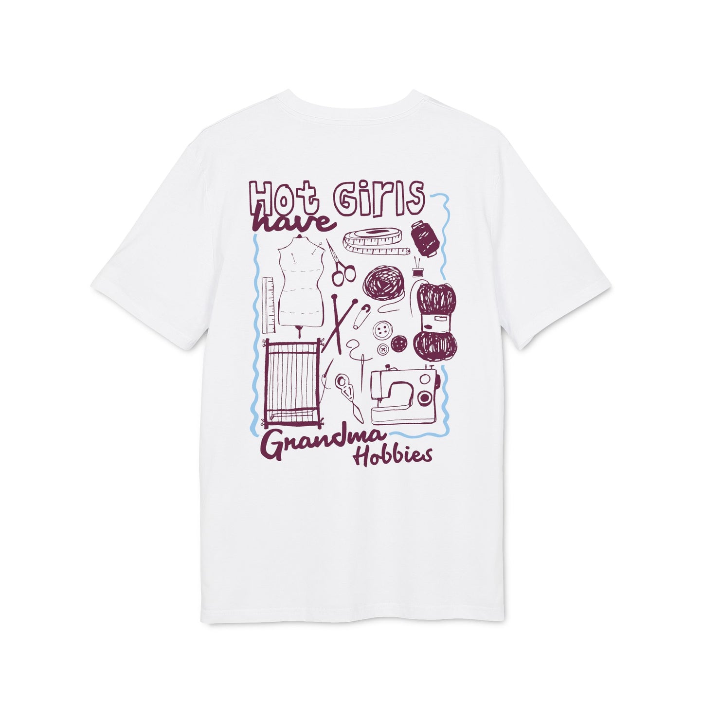 Girls With Grandma Hobbies – Bio Unisex T-Shirt