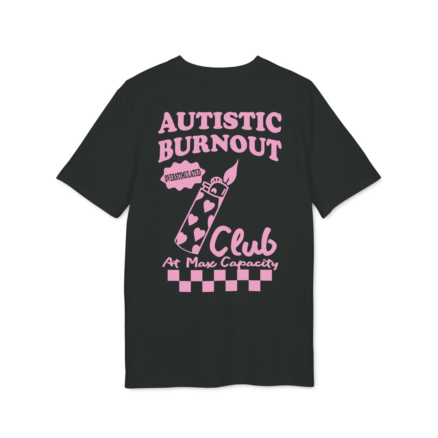 Autistic Burnout Club – Bio Unisex T-Shirt