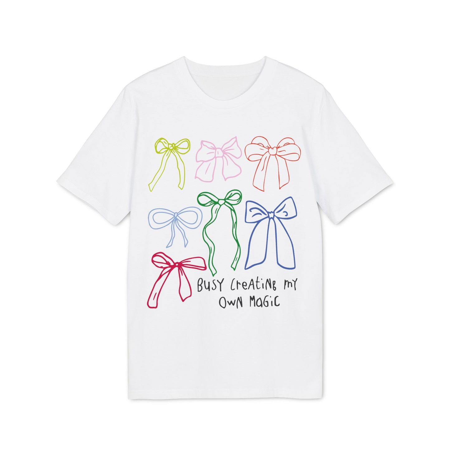 Busy Creating My Own Magic – Bio Unisex T-Shirt weiß