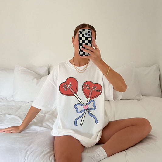 Eat The Rich Lolli – Bio Unisex T-Shirt