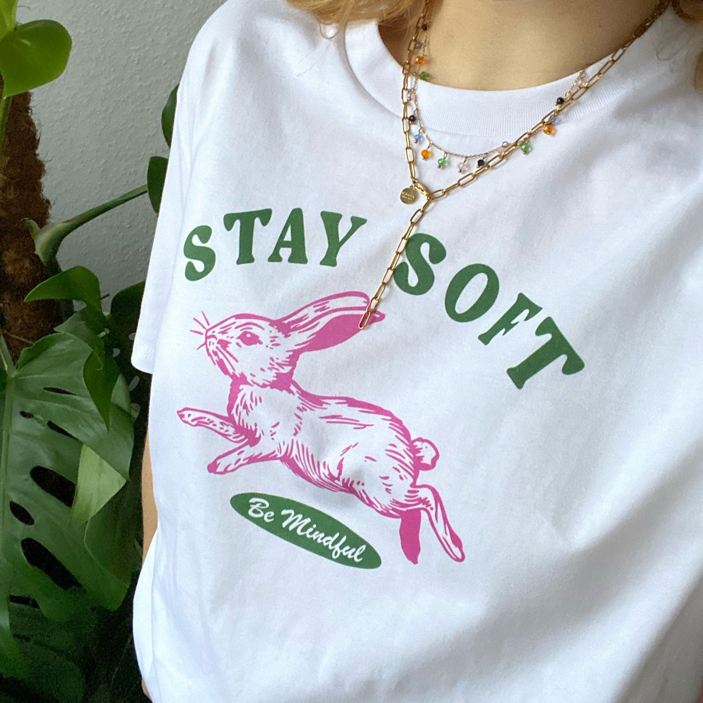 Stay Soft and Be Mindful Unisex T-shirt